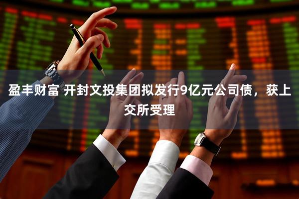 盈丰财富 开封文投集团拟发行9亿元公司债，获上交所受理