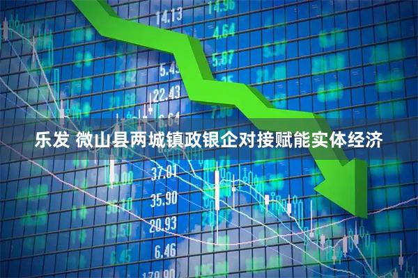 乐发 微山县两城镇政银企对接赋能实体经济